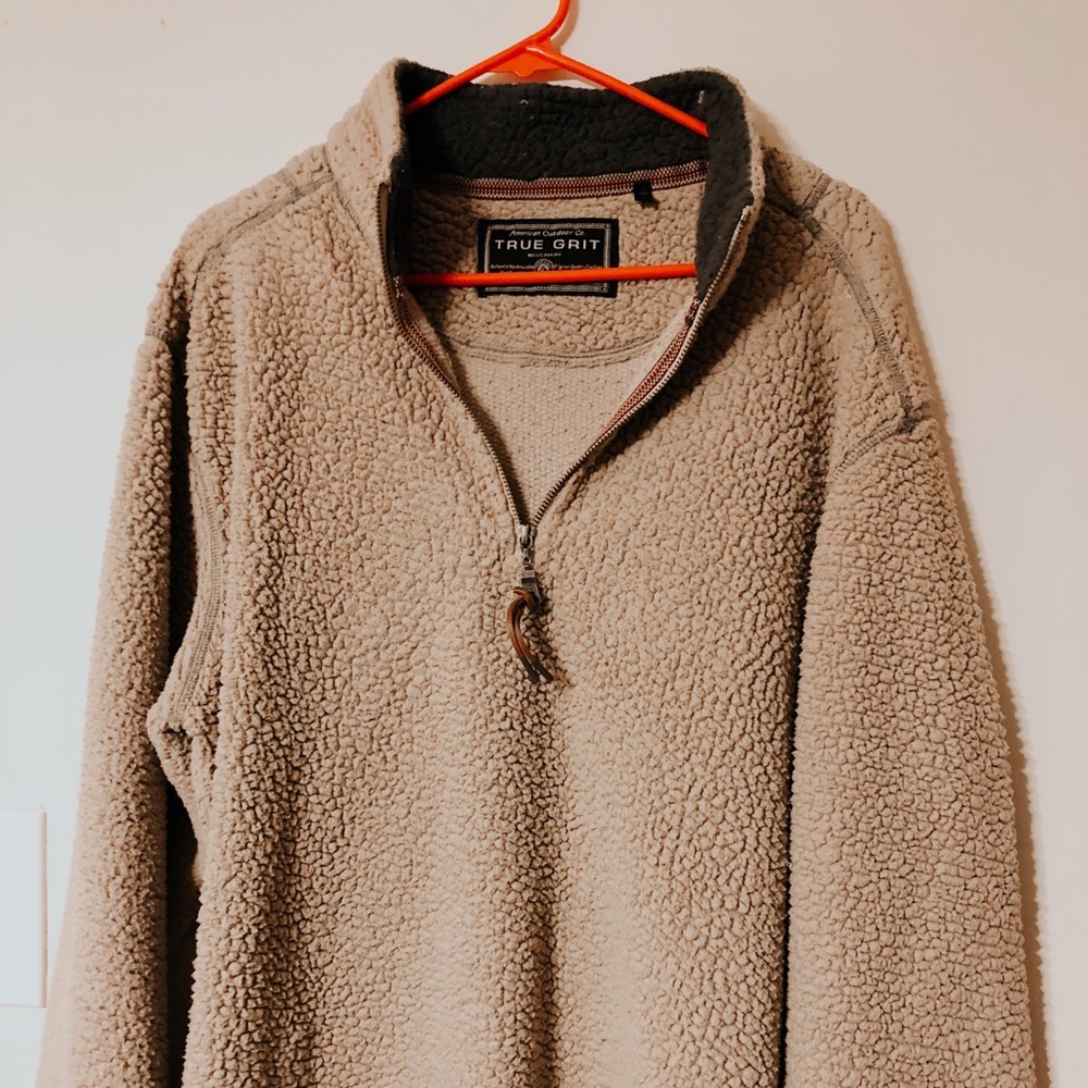 True Grit Tan Pullover